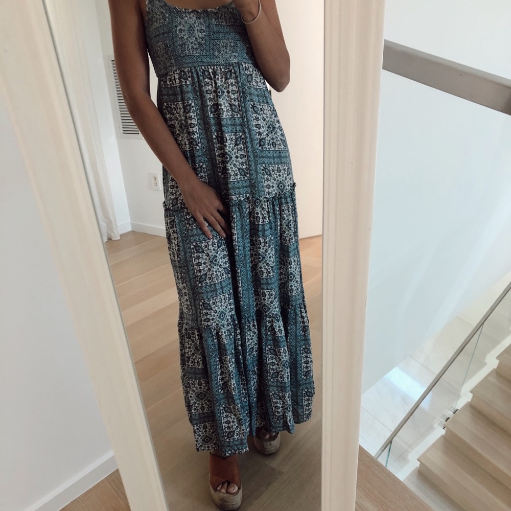 New maxi dress, blue, size S from Spain